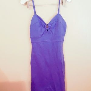 Purple Mini Dress